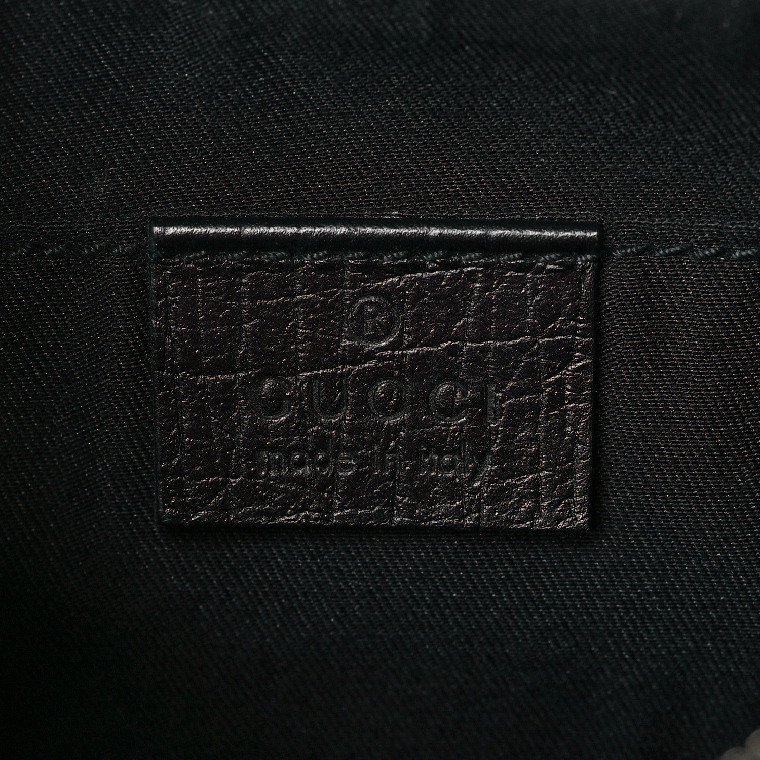 Gucci Monogram Web Horsebit Small Shoulder Bag Black 6 of 10
