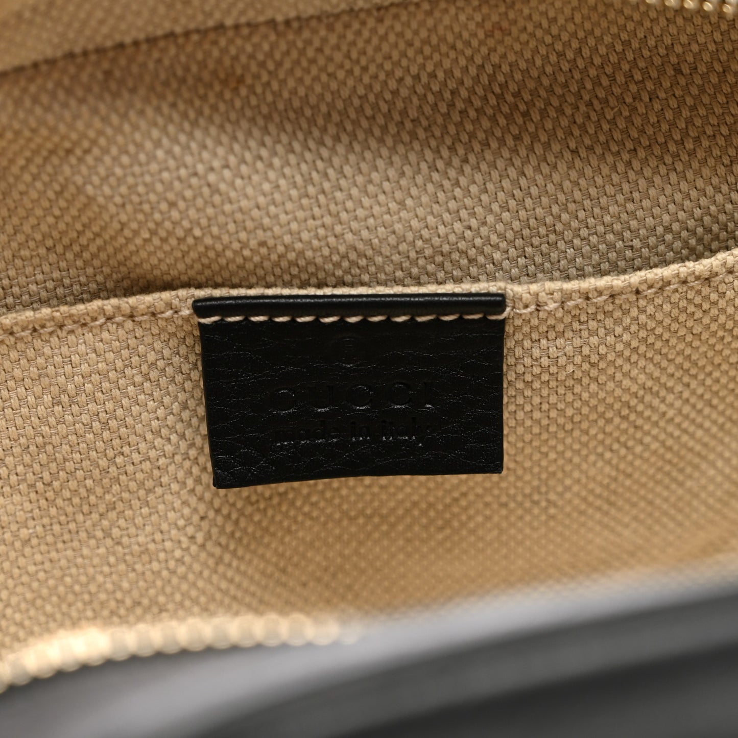 Pebbled Calfskin Small Soho Disco Bag Black