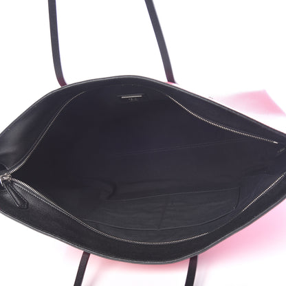 Fendi Vitello Elite Cuoio Monster Buggies Medium Roll Tote Lollypop Black 5 of 10