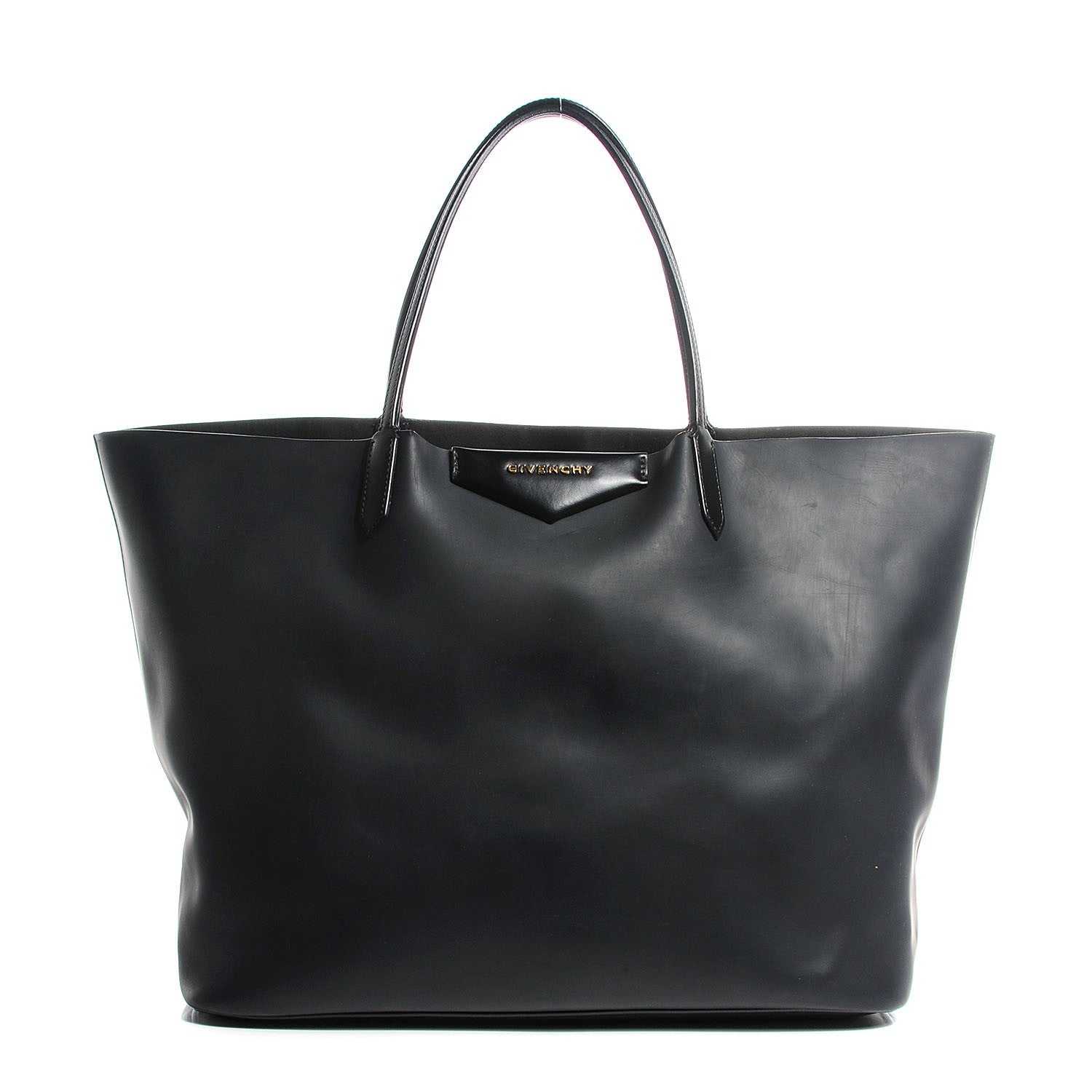 Givenchy Rubber Effect PVC Large Antigona Tote Black 1 of 8