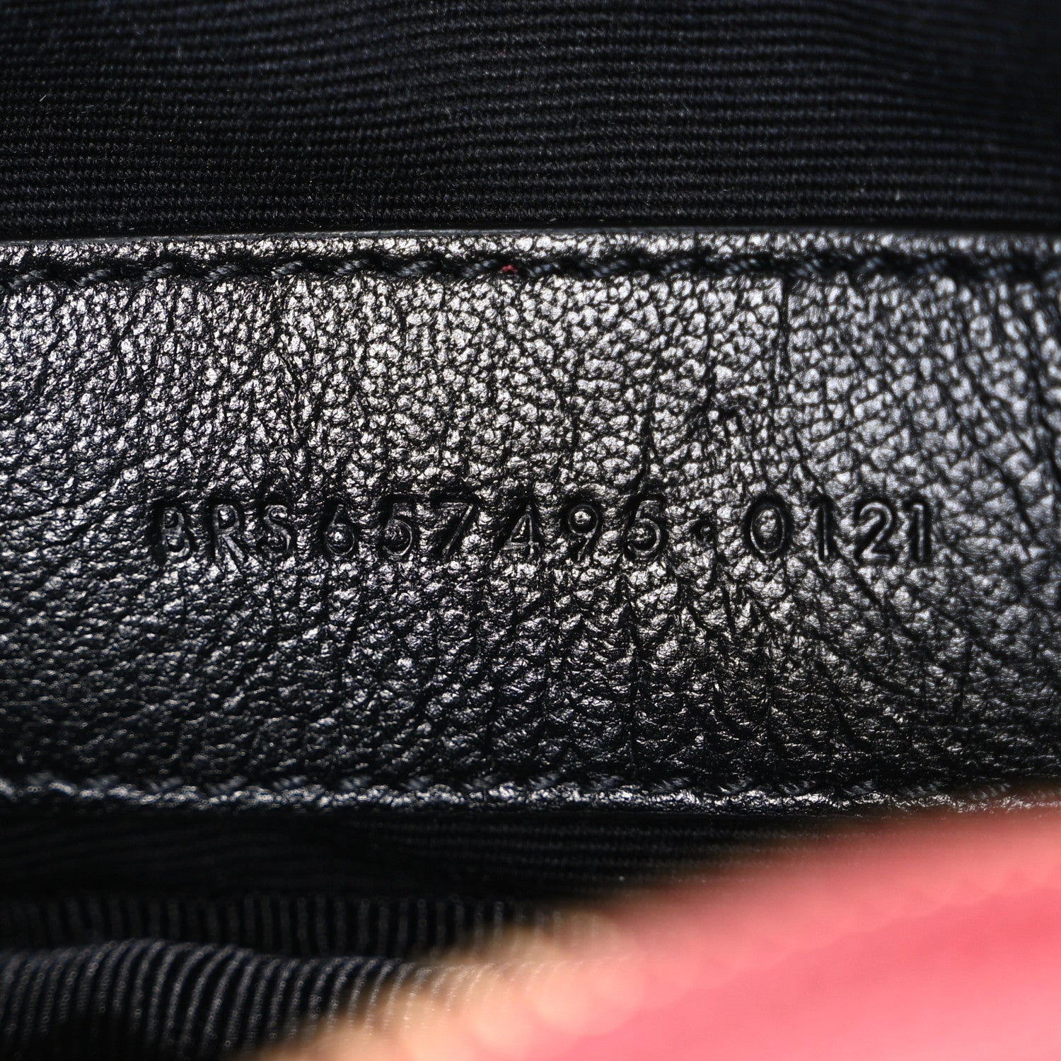 Saint Laurent Grain De Poudre Matelasse Monogram Baby Lou Camera Bag Opyum Red 7 of 10