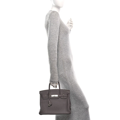 Hermes Togo Birkin 30 Etain 2 of 10
