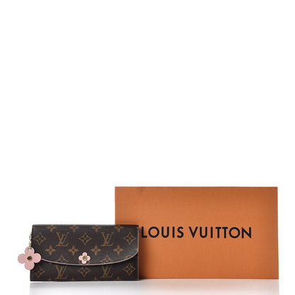 Louis Vuitton Monogram Bloom Flower Emilie Wallet 10 of 10