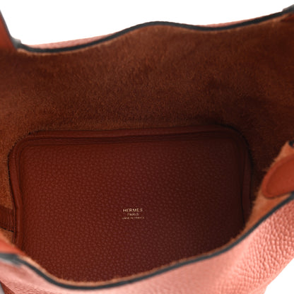 Hermes Taurillon Clemence Picotin Lock 18 PM Cuivre 5 of 11
