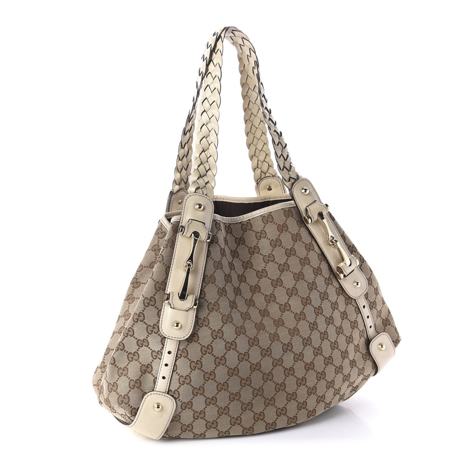 Gucci Monogram Medium Pelham Shoulder Bag Off White 3 of 11