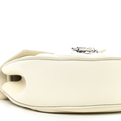 Chloe Calfskin Quilted Mini Drew Bijou Shoulder Bag Natural White 8 of 9