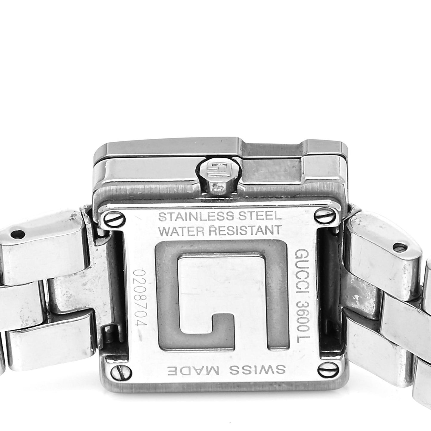 Stainless Steel 23mm 3600L Quartz Watch Black