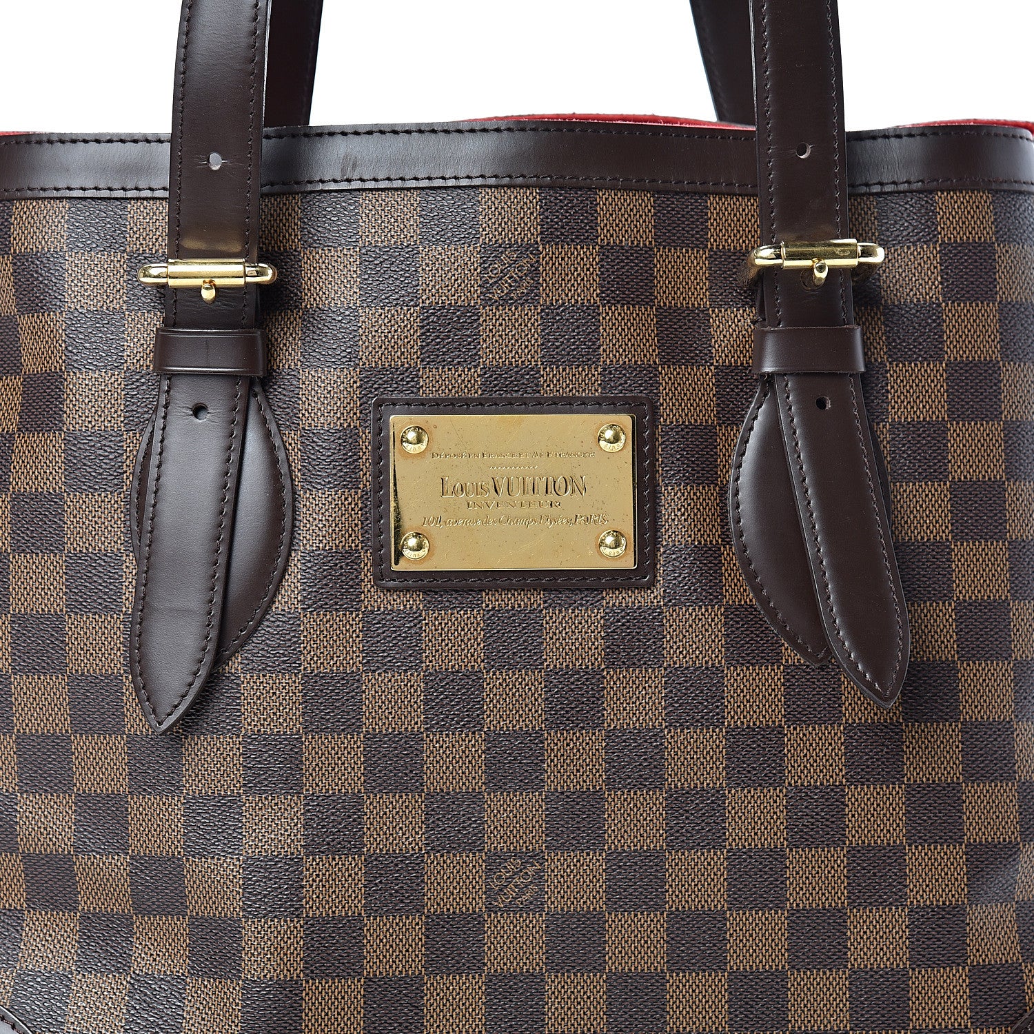 Louis Vuitton Damier Ebene Hampstead MM 6 of 15