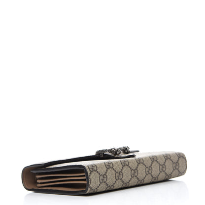 Gucci GG Supreme Monogram Mini Dionysus Chain Wallet Beige Taupe 4 of 13