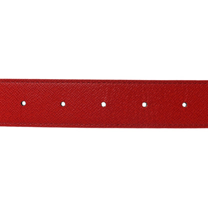 Louis Vuitton Monogram 30mm LV Initiales Reversible Belt 90 36 Coquelicot 6 of 9