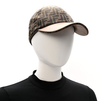 Fendi Canvas FF Reloaded Baseball Hat Tobacco Dark Brown 2 of 9