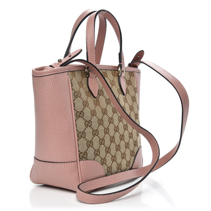 Gucci Monogram Small Bree Tote Beige Soft Pink 4 of 10