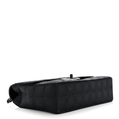 Chanel Nylon Medium Travel Flap Black 3 of 9