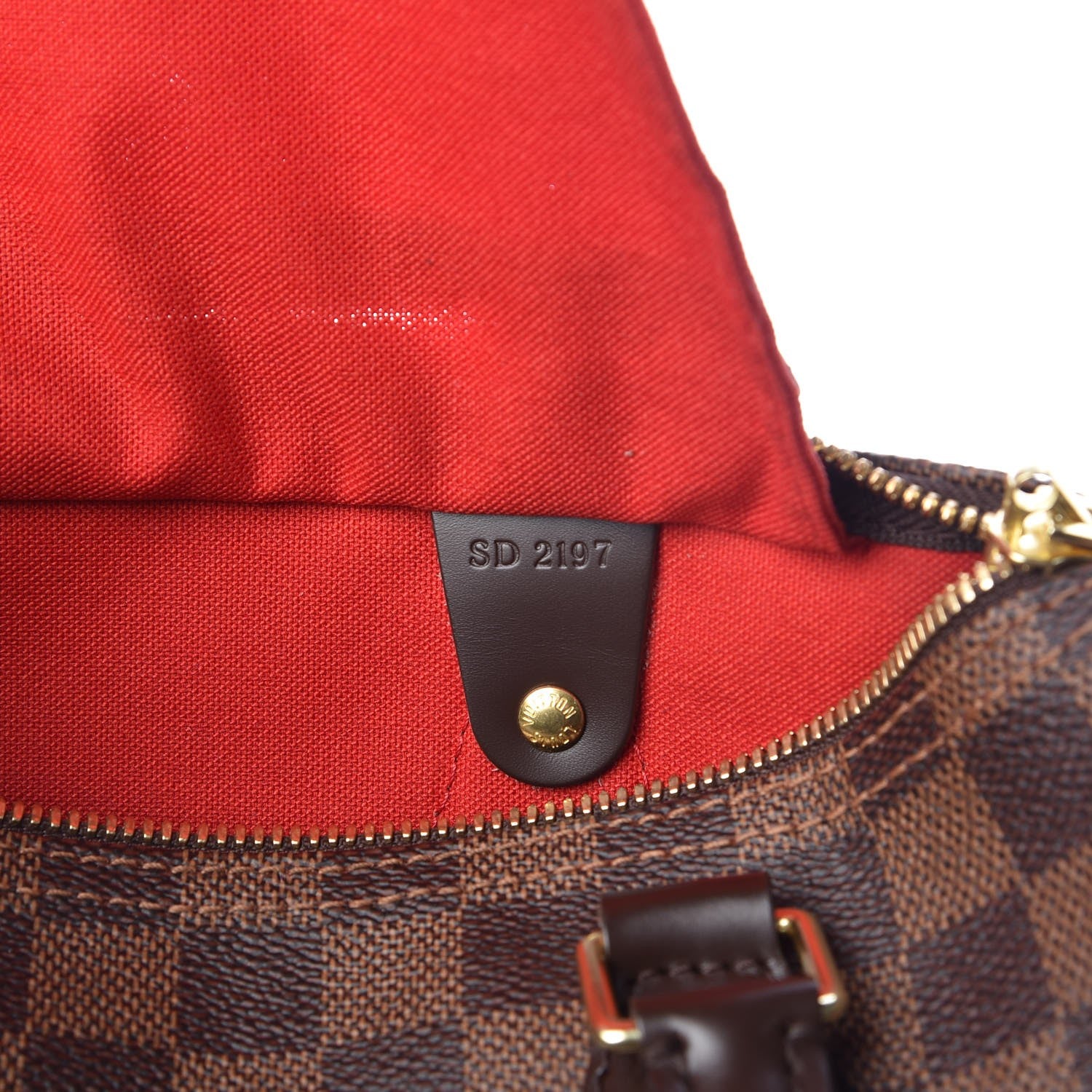 Louis Vuitton Damier Ebene Speedy Bandouliere 25 7 of 8