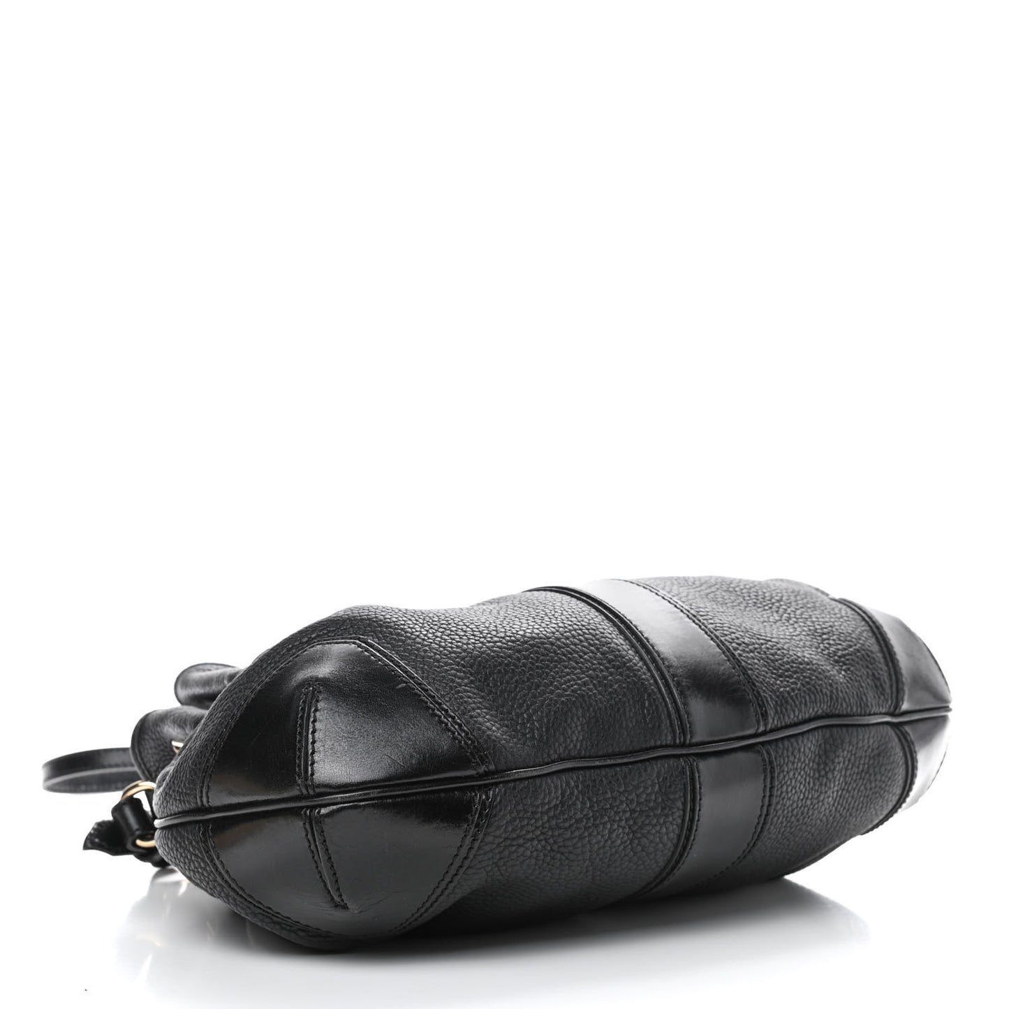 Grainy Calfskin Willenmore Hobo Black
