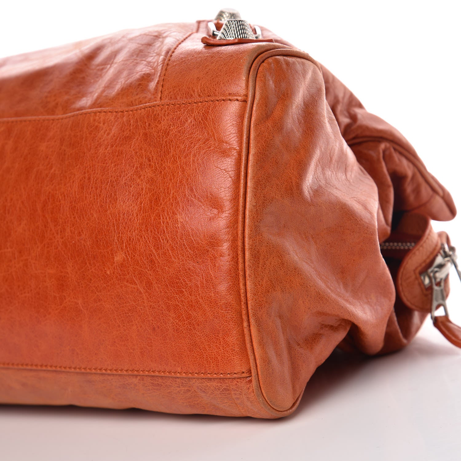 Balenciaga Agneau Giant 21 Silver Hardware Mid Day Mandarine 9 of 15