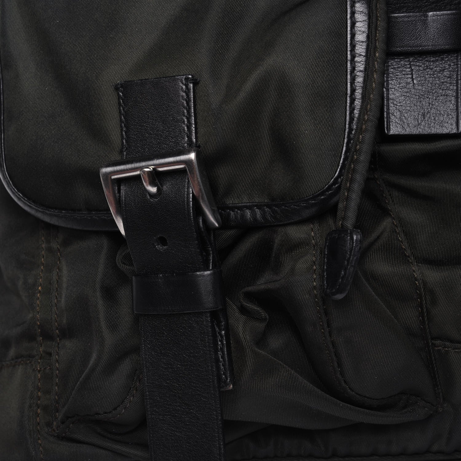 Prada Nylon Vela Medium Backpack Black 17 of 17
