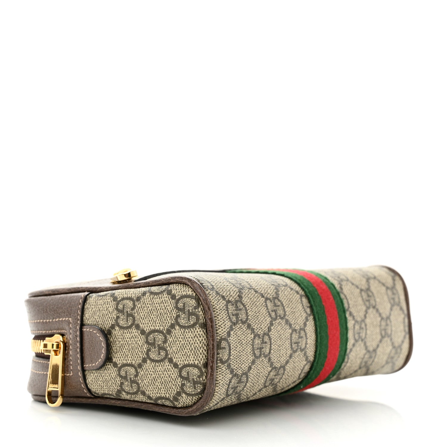 Gucci GG Supreme Monogram Small Ophidia Belt Bag 65 26 Dark Brown 4 of 12