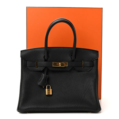Hermes Togo Birkin 30 Black 10 of 10