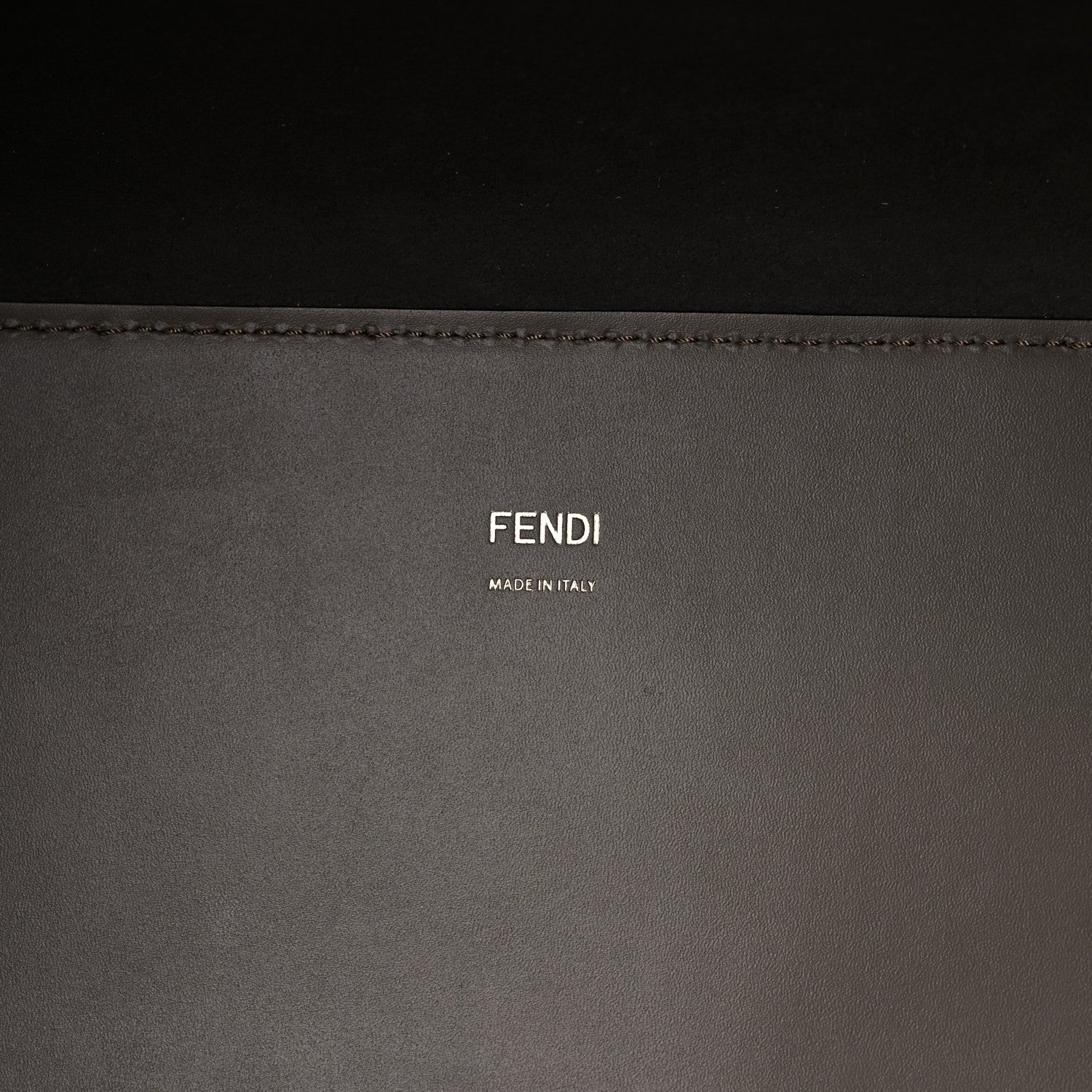 Fendi Vitello King Plexiglass Elaphe Python Print Logo Medium Fendi Sunshine Shopper Tote Tartufo Daisy Roccia 6 of 9