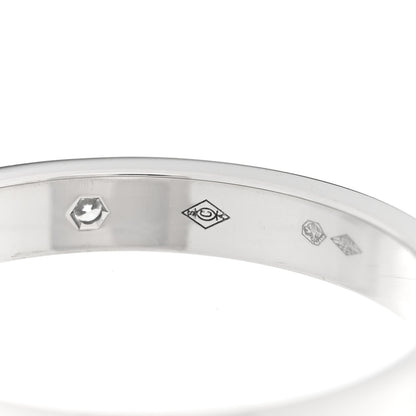 Cartier Platinum Diamond 3mm C De Cartier Wedding Band Ring 61 9.5 5 of 5