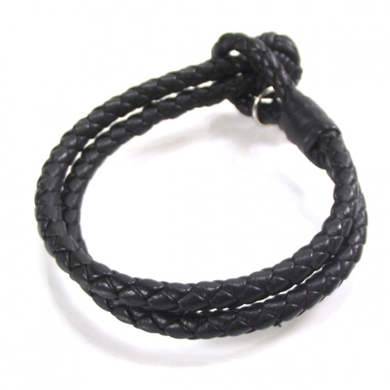 Nappa Intrecciato Bracelet Nero