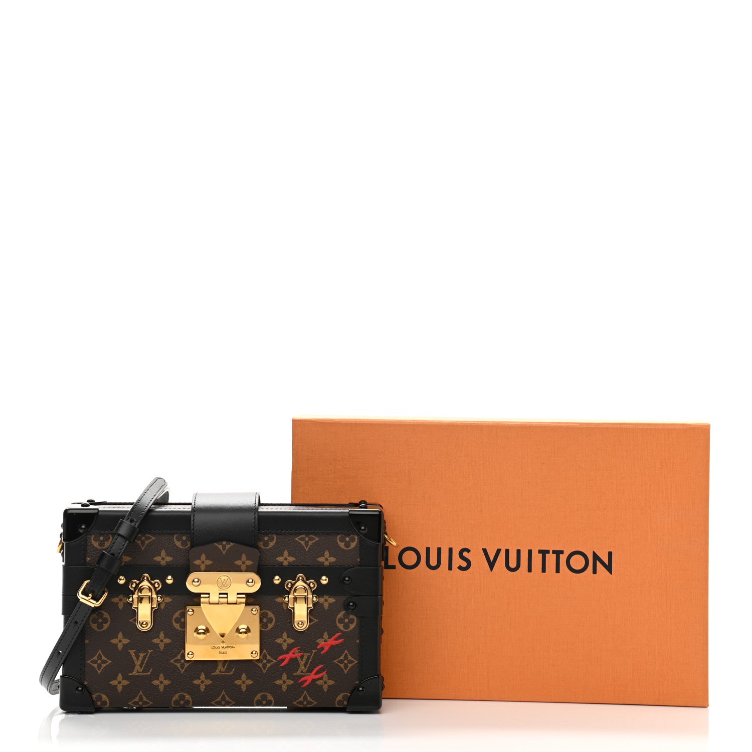 Louis Vuitton Monogram Petite Malle Black 13 of 13