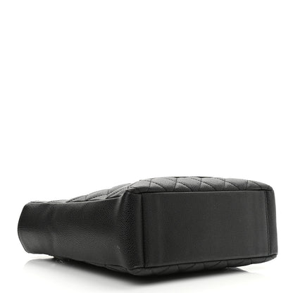 Chanel Caviar Quilted Petit Shopping Tote PST Black 4 of 11