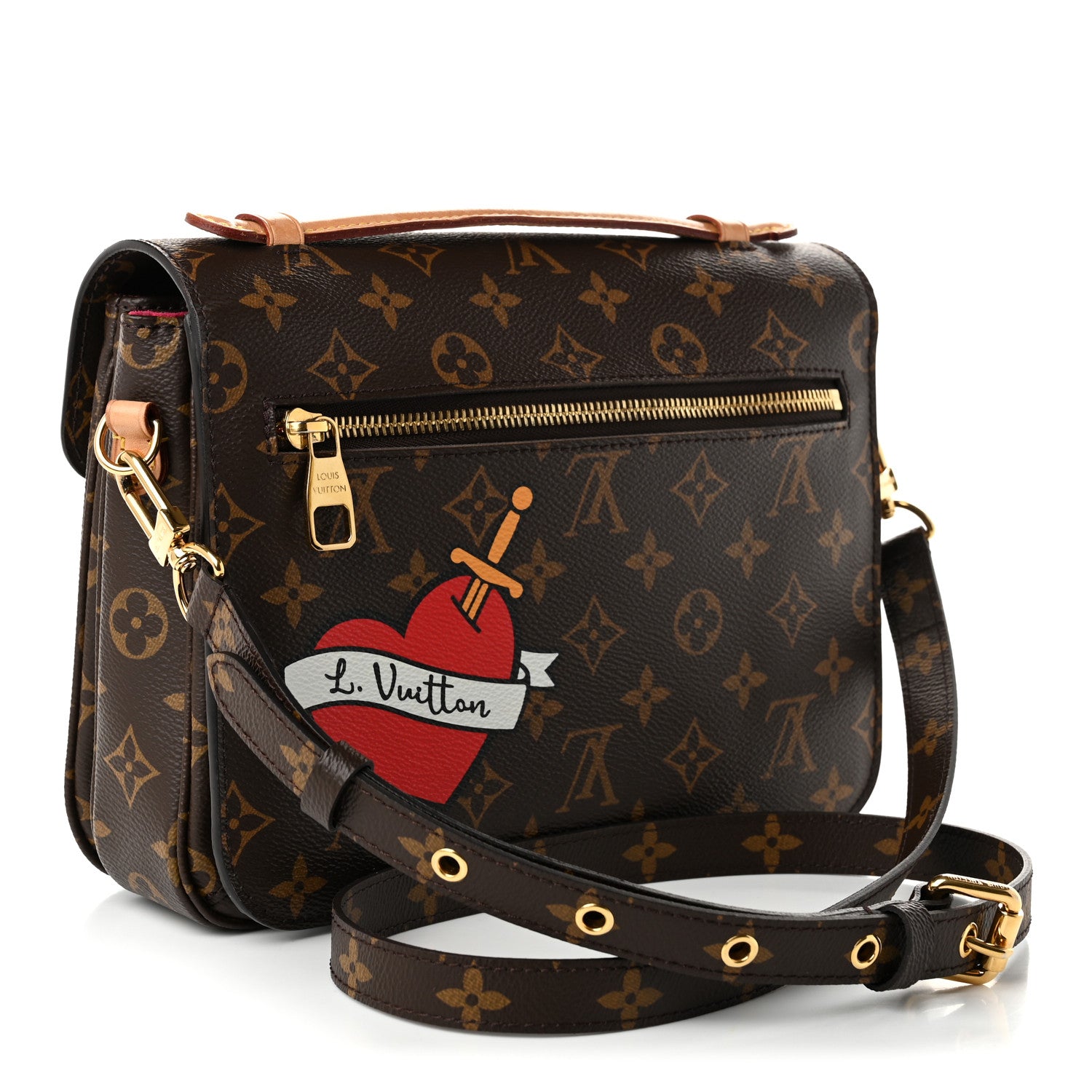 Louis Vuitton Monogram Patches Pochette Metis 3 of 10