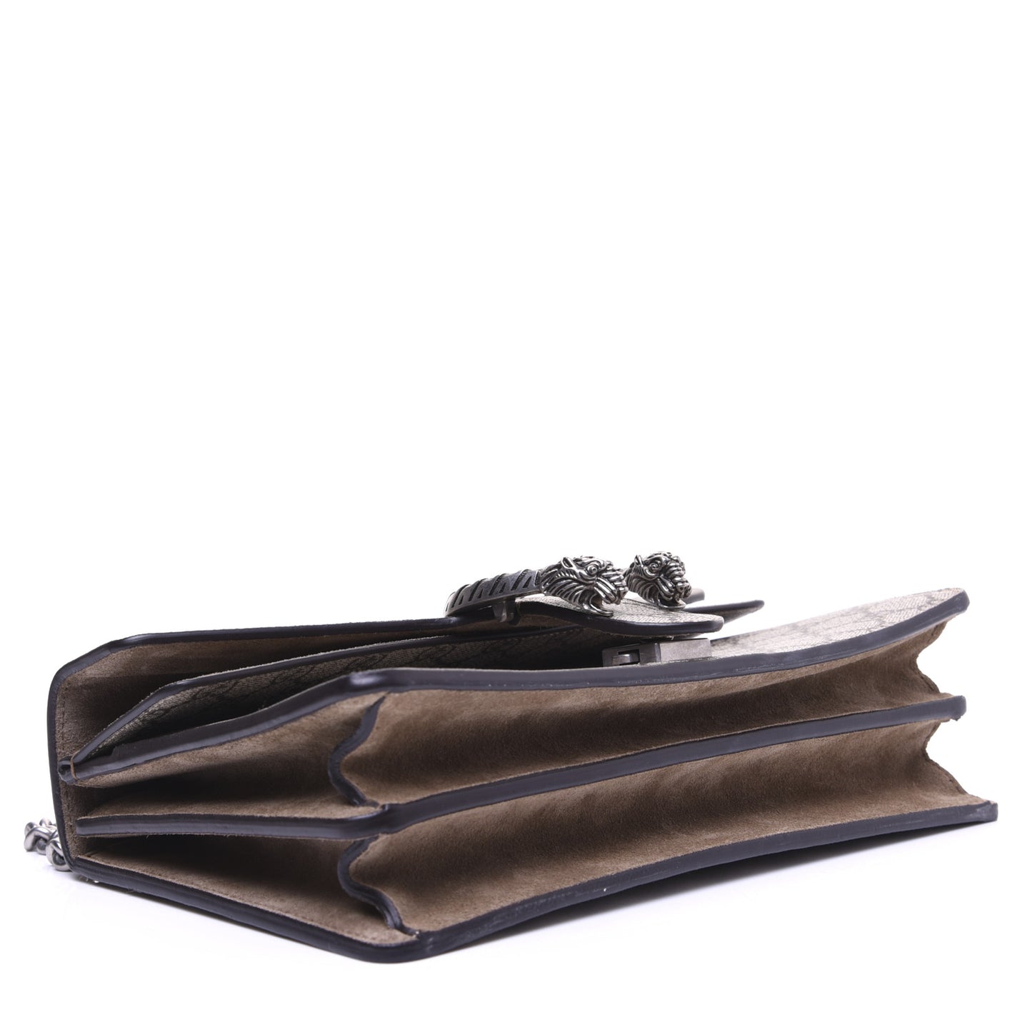 GG Supreme Monogram Small Dionysus Shoulder Bag Taupe