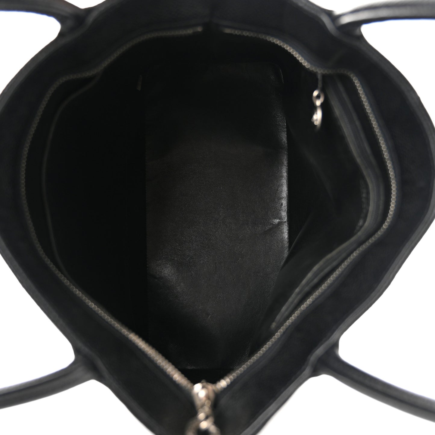 Caviar Quilted Medallion Tote Black