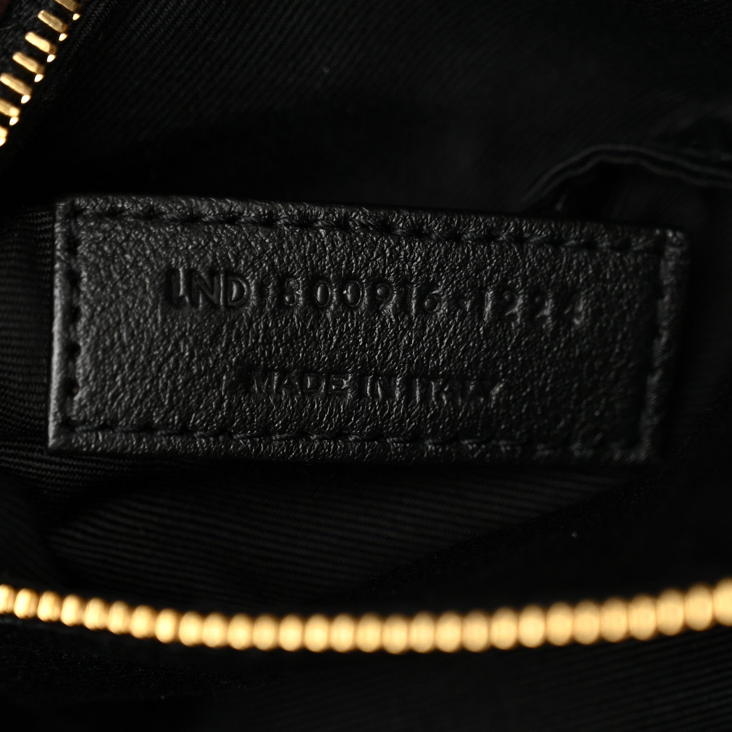 Saint Laurent Grained Lambskin Medium Calypso Dark Currant 7 of 10
