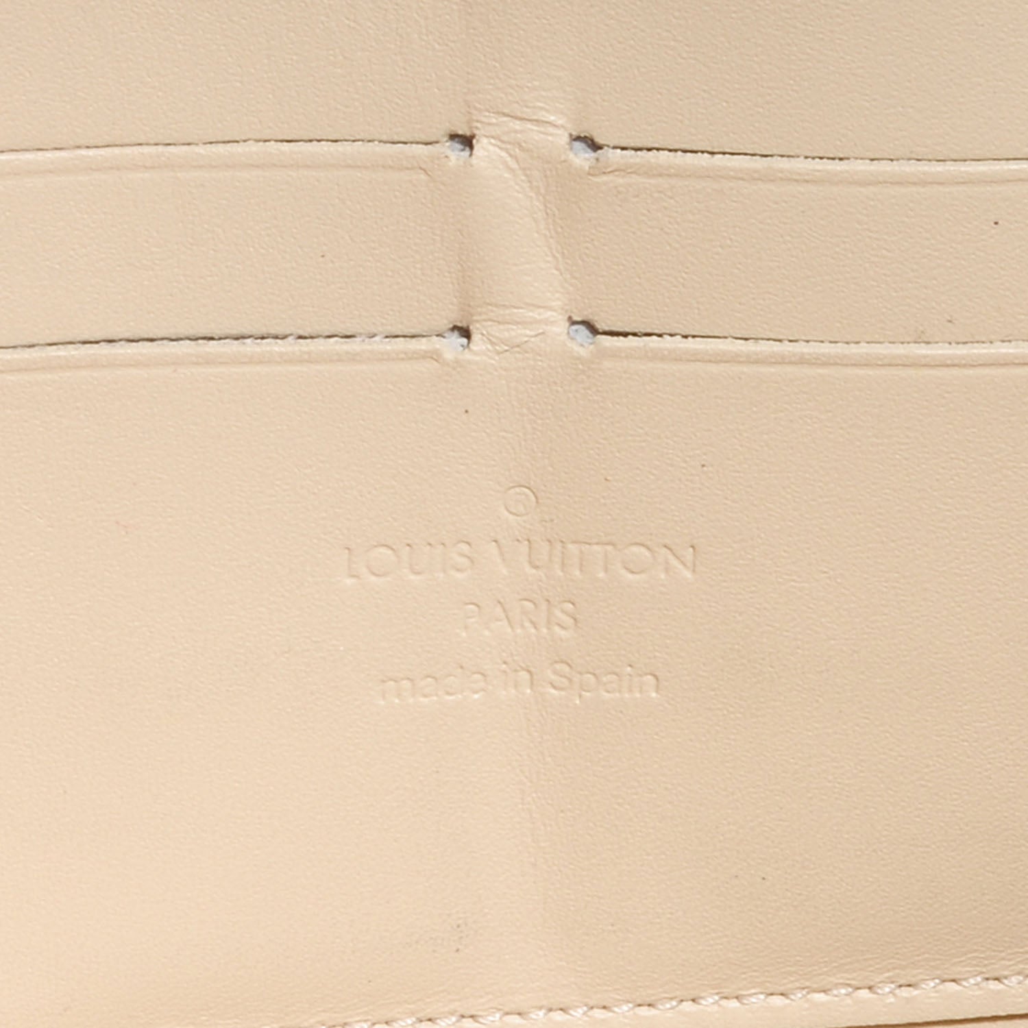 Louis Vuitton Vernis Leopard Zippy Wallet Blanc Corail 7 of 8