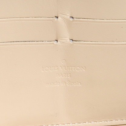 Louis Vuitton Vernis Leopard Zippy Wallet Blanc Corail 7 of 8