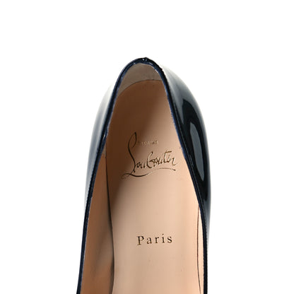 Christian Louboutin Patent Pigalle 100 Pumps 37.5 Black 4 of 9