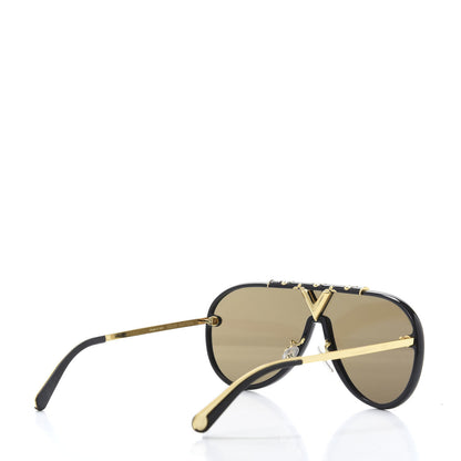 Louis Vuitton Acetate Mascot Sunglasses Z1059W Black 4 of 8