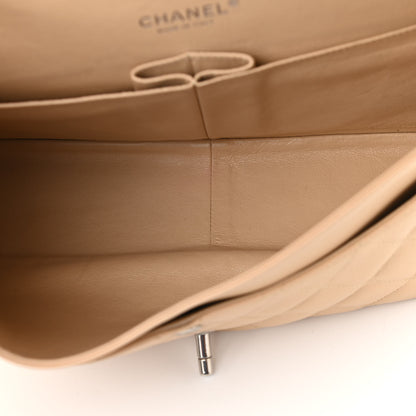 Chanel Caviar Quilted Jumbo Double Flap Beige Clair 5 of 10