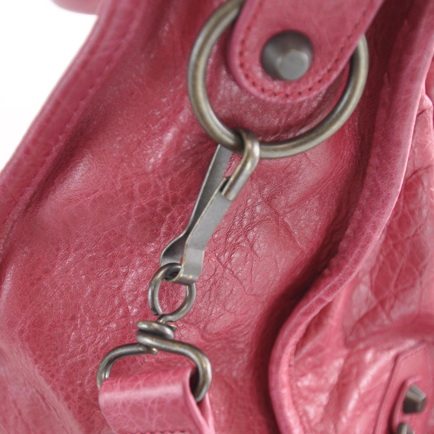 Balenciaga Agneau City Rose Thulian 10 of 11
