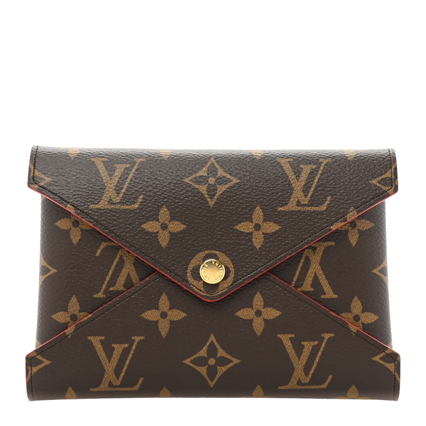 Monogram Medium Kirigami Pochette Insert Coquelicot