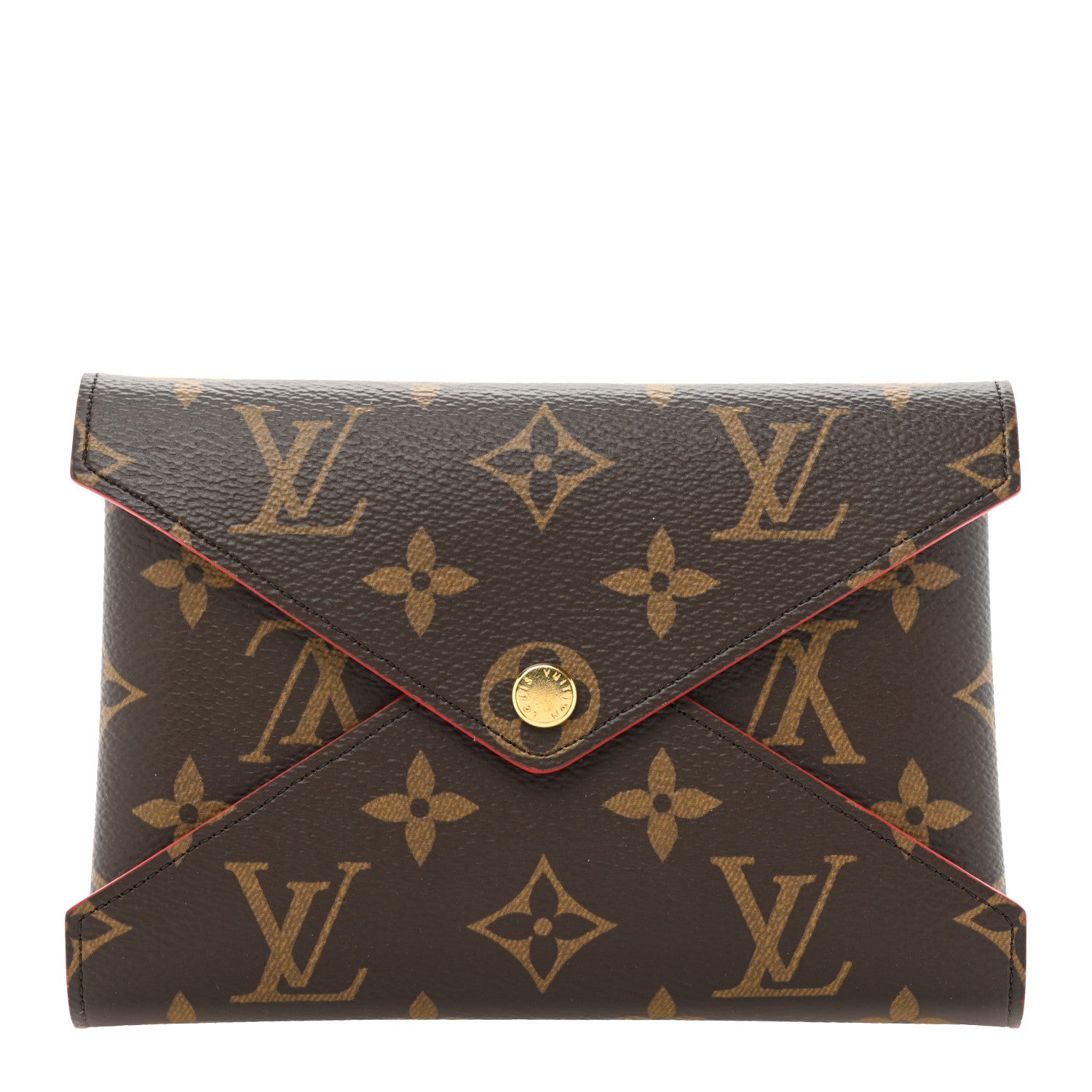 Louis Vuitton Monogram Medium Kirigami Pochette Insert Coquelicot 1 of 10
