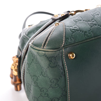 Gucci Guccissima Large Wave Boston Green 9 of 15