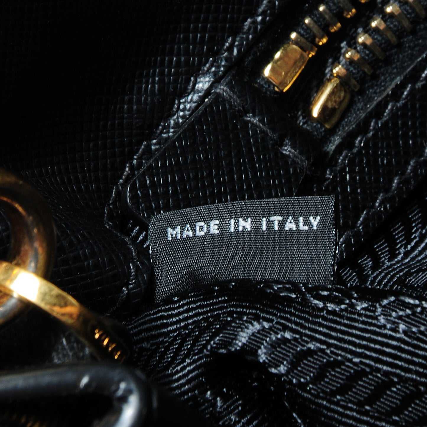 Saffiano Lux Small Double Zip Tote Nero Black