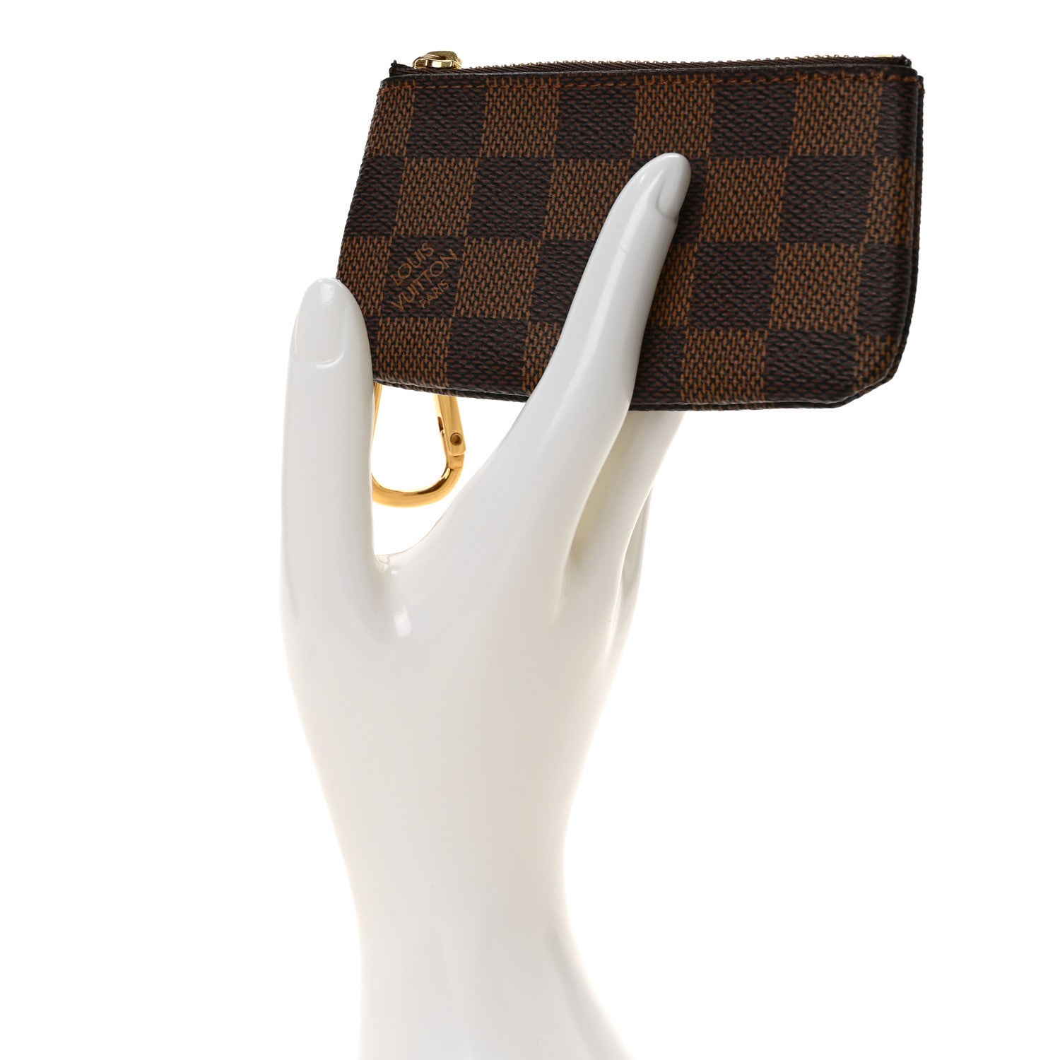 Louis Vuitton Damier Ebene Key Pouch 2 of 6