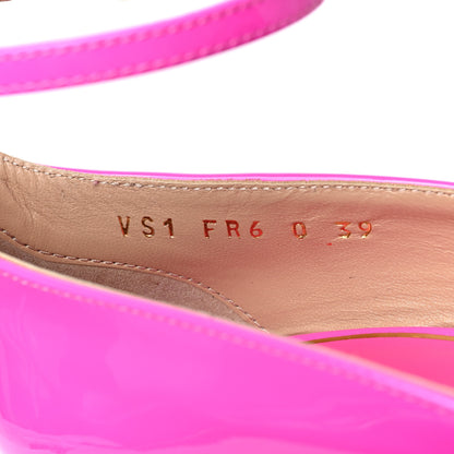 Valentino Garavani Patent Tan-Go 45/135mm Platform Pumps 38.5 Pink PP 8 of 10