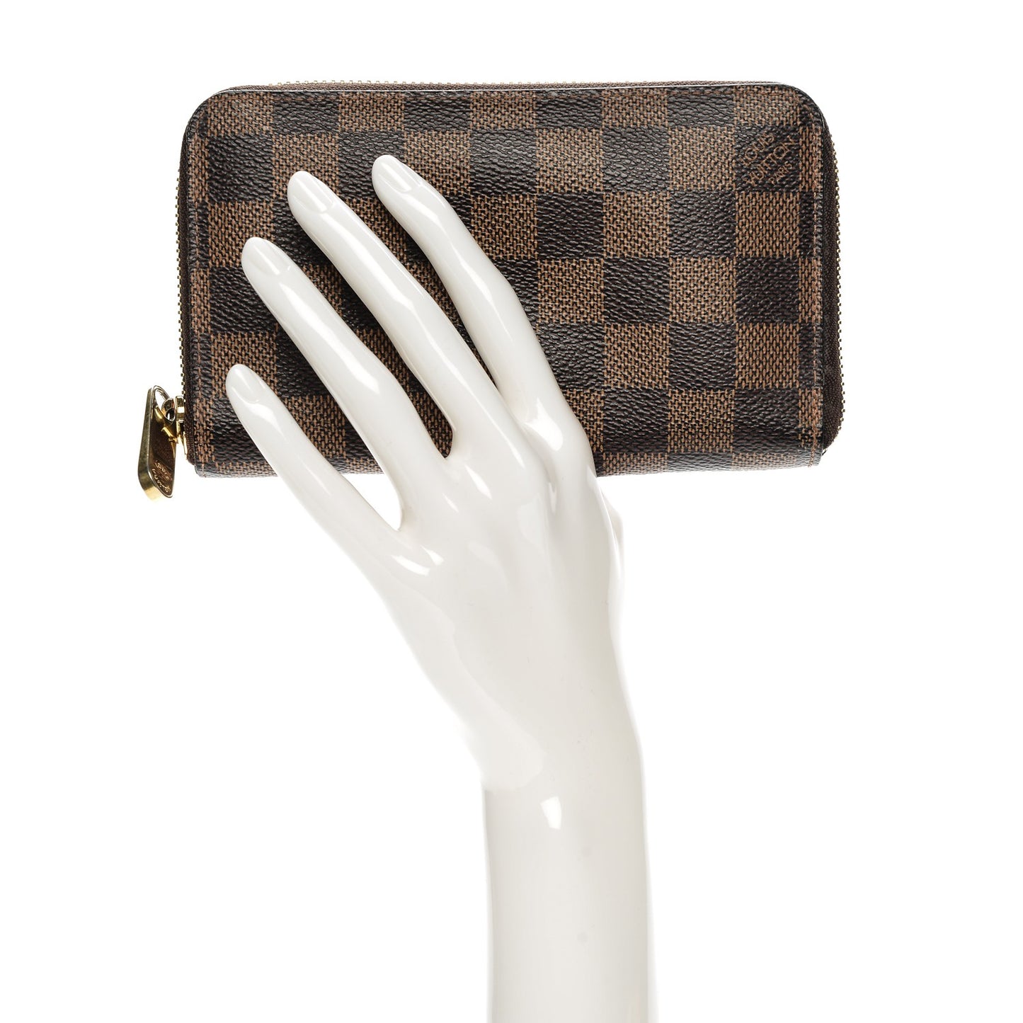 Damier Ebene Zippy Compact Wallet