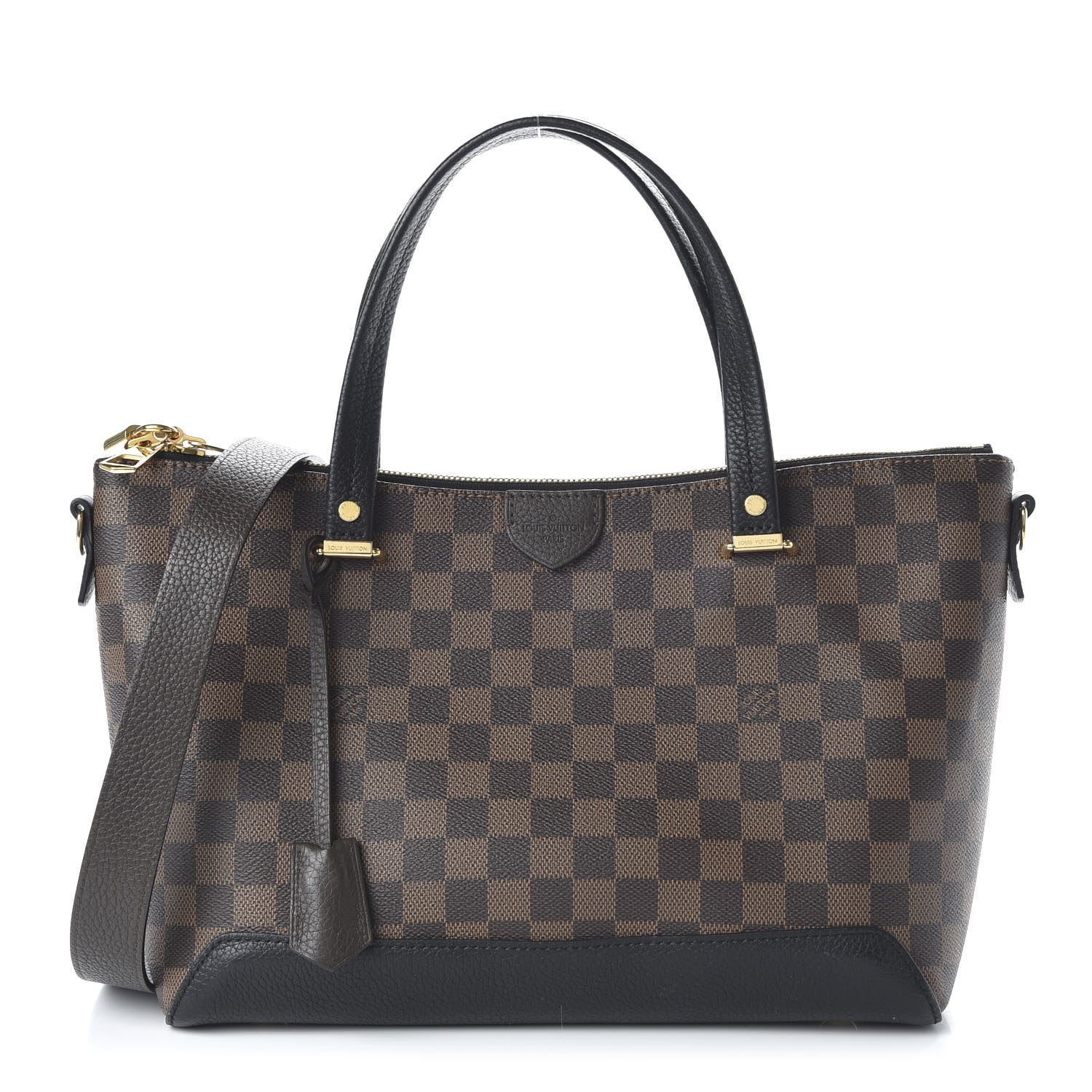 Louis Vuitton Damier Ebene Hyde Park Black 1 of 8