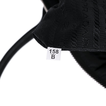 Prada Re-Nylon Nappa Triangle Quilted Padded Large Double Handled Zip Tote Black 7 of 9