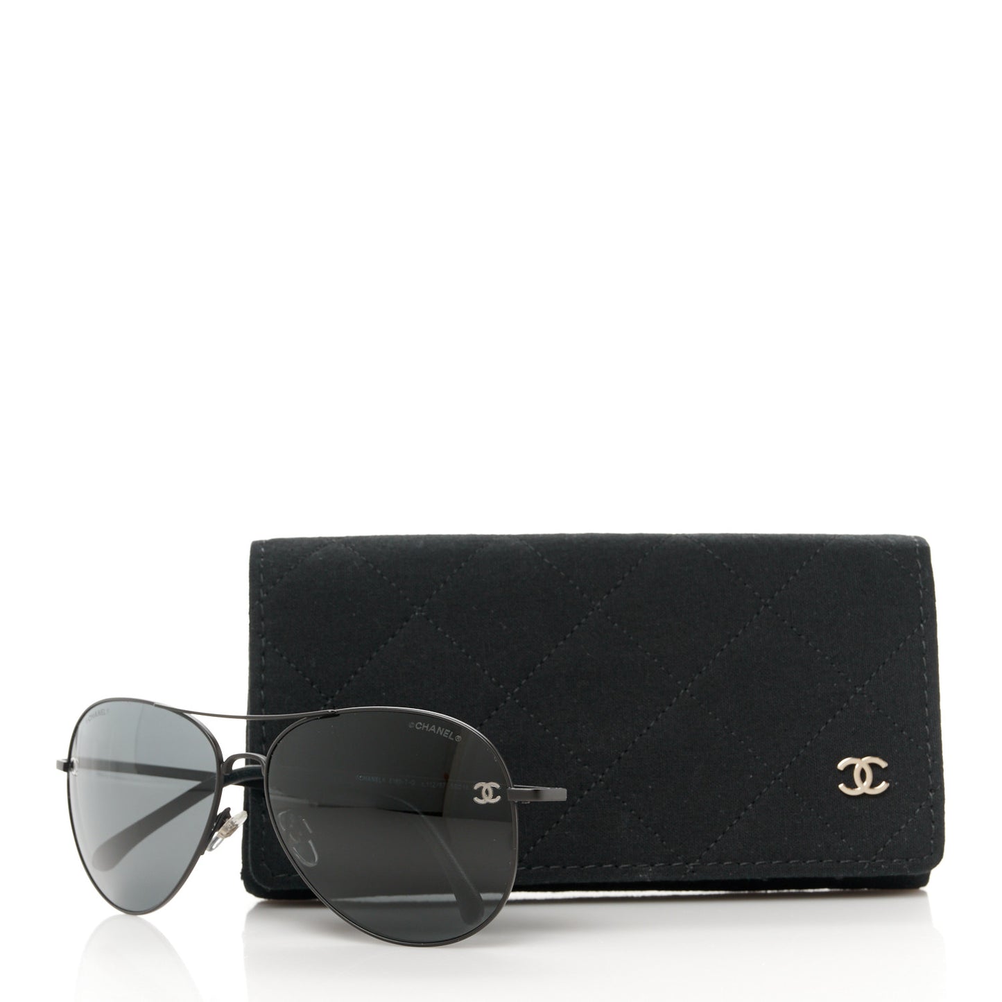 Aviator CC Sunglasses 4189-T-Q Black