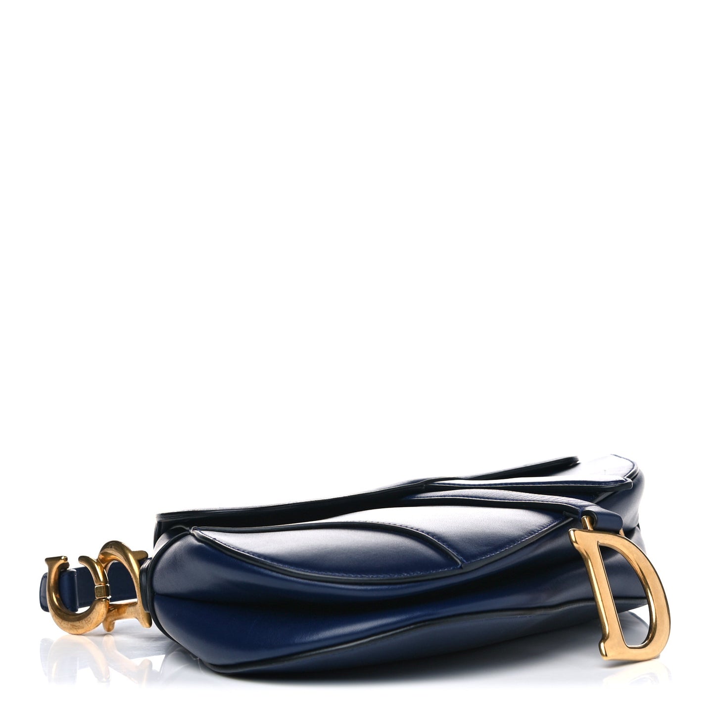 Calfskin Saddle Bag Blue