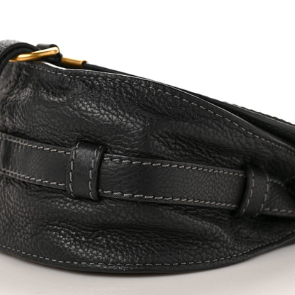 Chloe Calfskin Mini Marcie Round Crossbody Bag Black 10 of 10